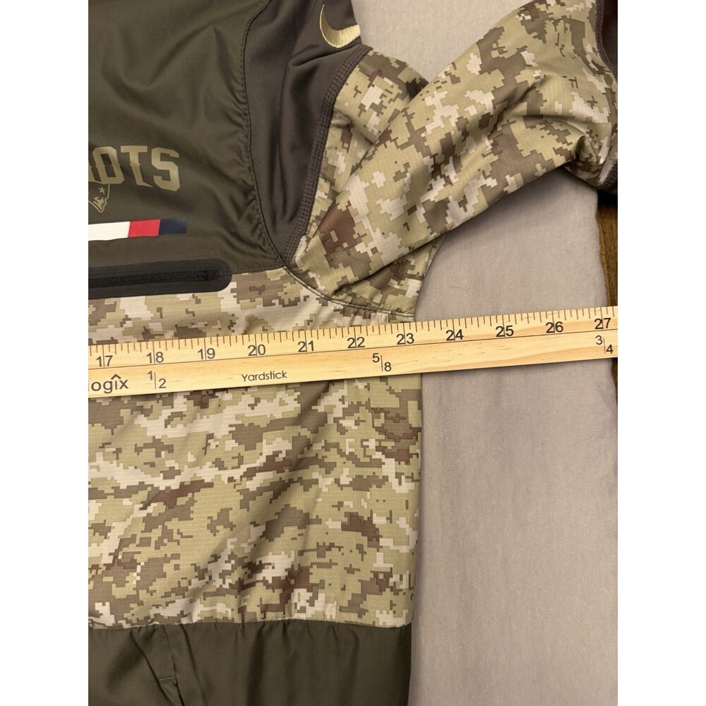 Nike New England Patriots Salute to Service Shield 1/2 Zip Jacket Mens Large L - Picture 7 of 10